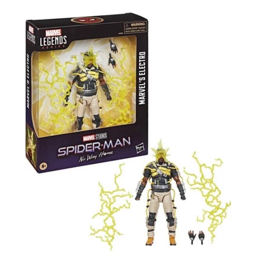 Marvel Legends Series Electro Action Figure Spider-Man No Way Home G0595 Studios